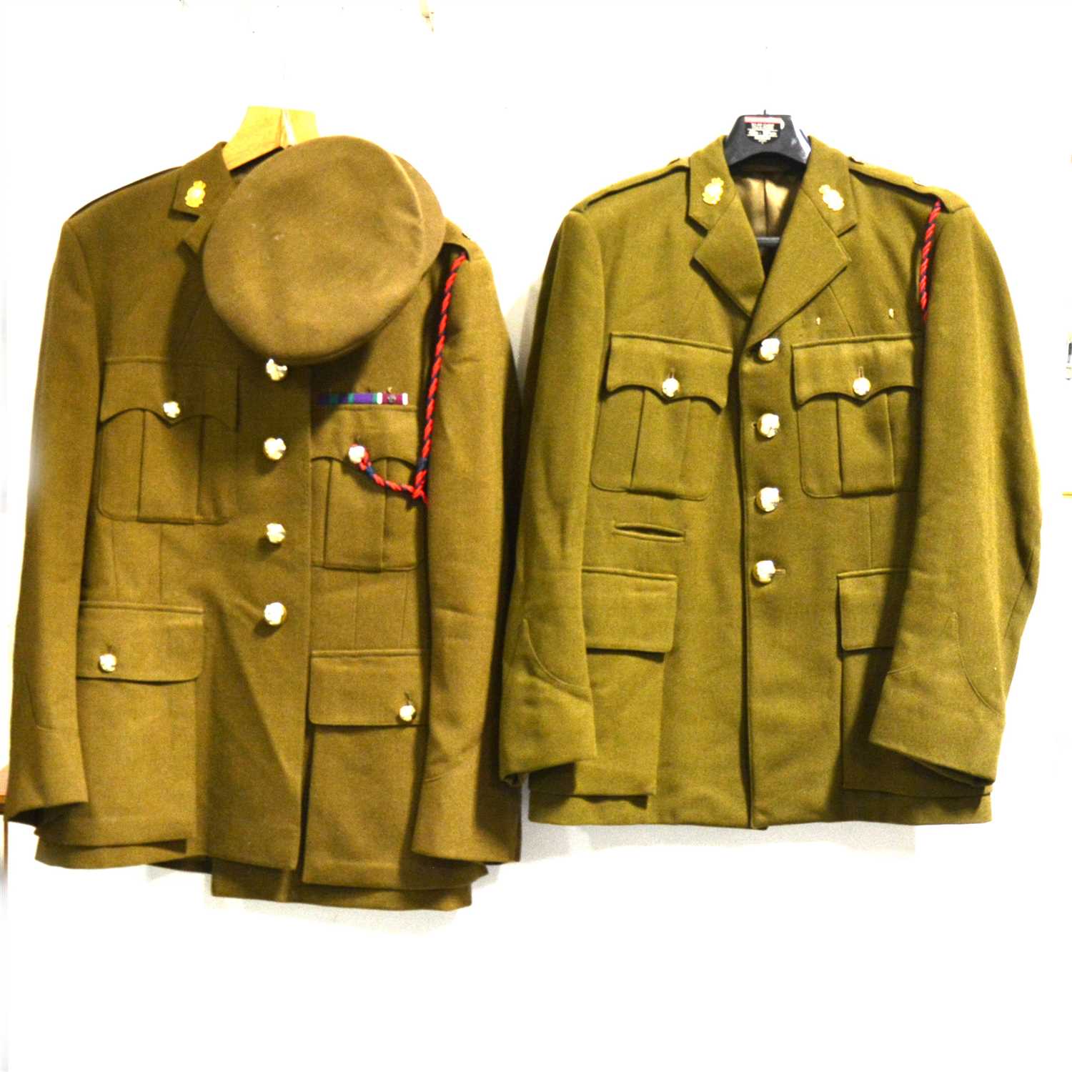 Lot 261 - Two sets of Royal Artillery field uniforms.