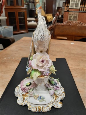Lot 98 - Two Royal Crown Derby Peacock models