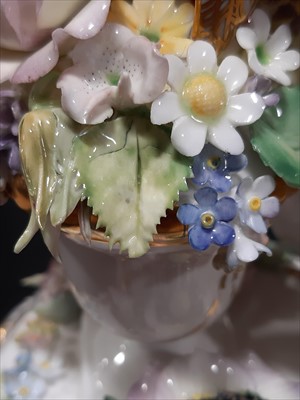 Lot 98 - Two Royal Crown Derby Peacock models