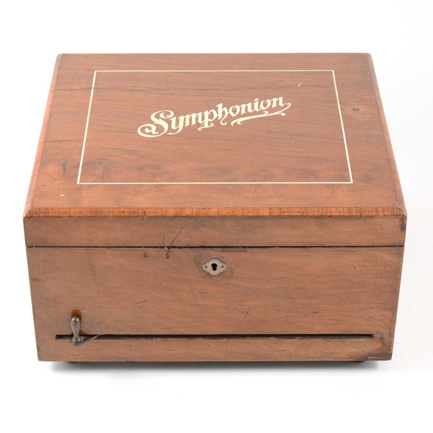 Lot 334 - A Symphonium musical box
