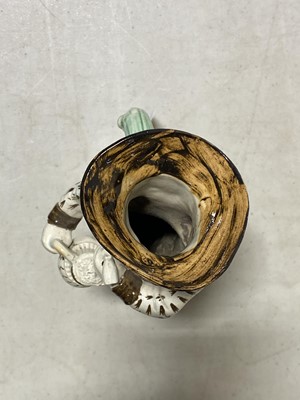 Lot 13 - A Pearlware type earthenware 'Hearty Goodfellow' Toby jug, early 19th centur