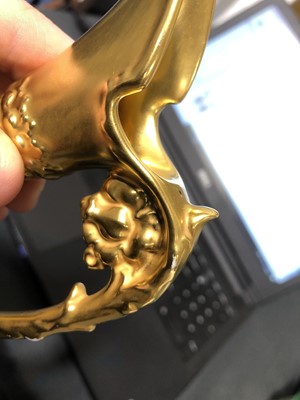 Lot 25 - Pair of Royal Crown Derby ewers