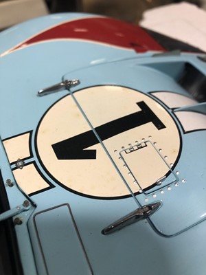 Lot 76 - Exoto 1:10 scale model: Ford GT40 MkII (1966) Le Mans - second place car