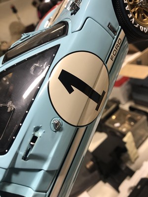 Lot 76 - Exoto 1:10 scale model: Ford GT40 MkII (1966) Le Mans - second place car