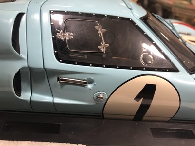 Lot 76 - Exoto 1:10 scale model: Ford GT40 MkII (1966) Le Mans - second place car