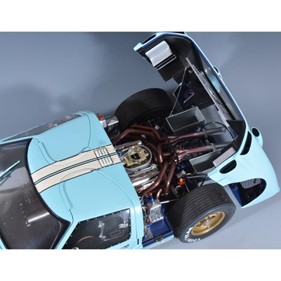 Lot 76 - Exoto 1:10 scale model: Ford GT40 MkII (1966) Le Mans - second place car