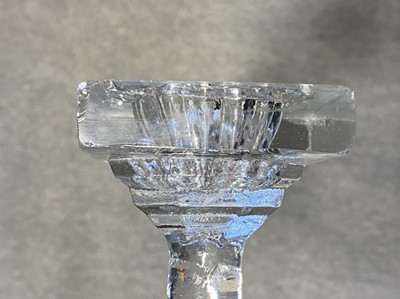 Lot 2 - Irish glass turn over bowl