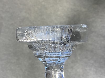 Lot 2 - Irish glass turn over bowl
