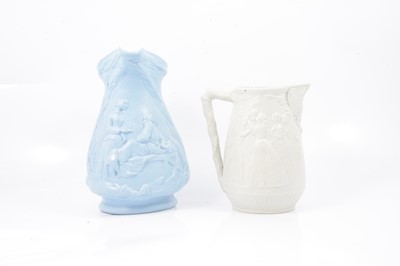 Lot 38 - Stoneware Home & Abroad jug and a Florence Nightingale jug