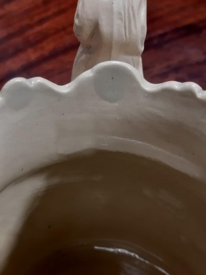 Lot 57 - Stoneware Toby Filpott & Johnnie Souter jug, Falstaff jug and a Stag Hunt jug