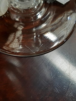 Lot 5 - Cordial glass and a wine glass