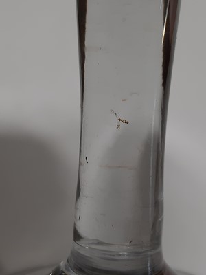 Lot 6 - Two trumpet wine glasses