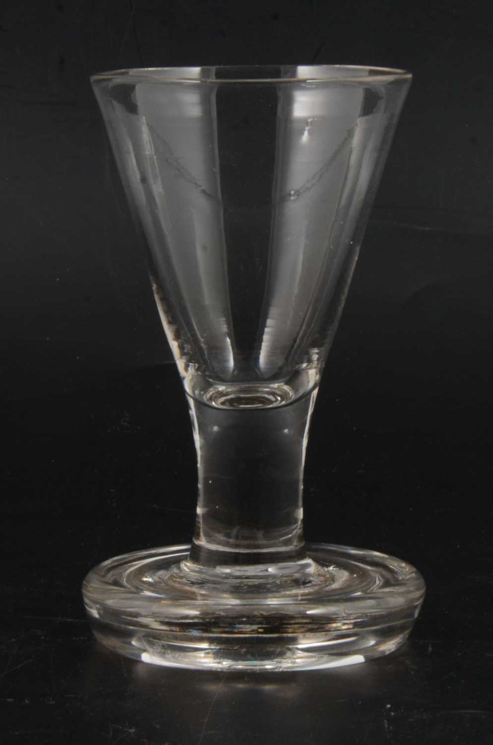 Lot 8 - 18th Century firing glass