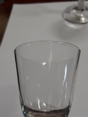 Lot 10 - Two wine glasses