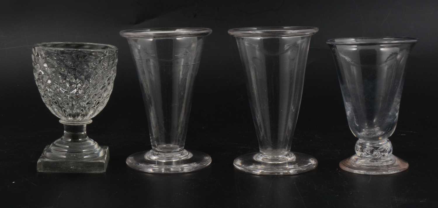 Lot 16 - Glass monteith, etc.