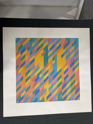 Lot 394 - Bridget Riley, Early Light  (Schubert 33)
