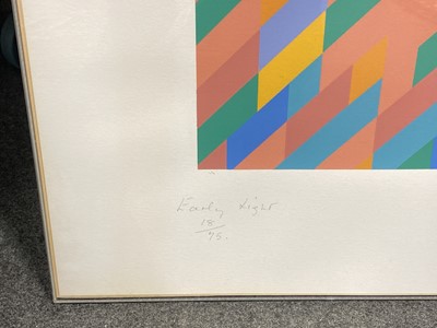 Lot 394 - Bridget Riley, Early Light  (Schubert 33)