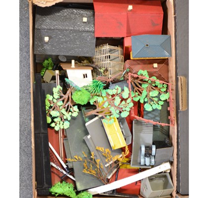 Lot 30 - A large quantity of OO and HO gauge model railway, seven boxes.