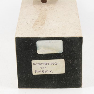 Lot 1097 - Moira Purver, Meditating on Purbeck, a limited edition sculpture