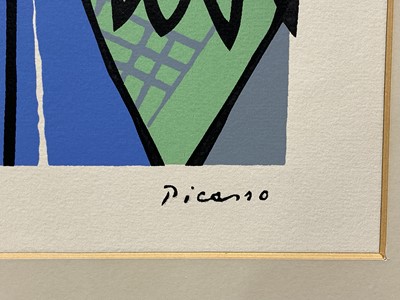 Lot 1052 - Pablo Picasso, Sylvette David in Green chair