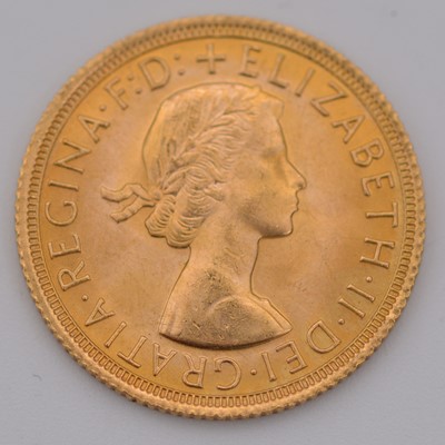 Lot 104 - A Gold Full Sovereign Elizabeth II 1967.