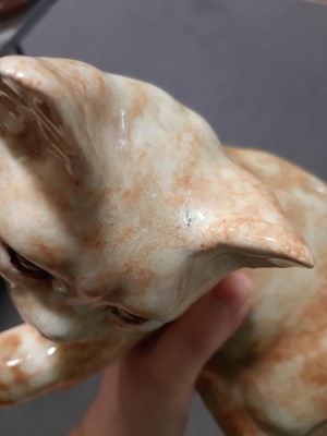 Lot 21 - Two Winstanley model cats.