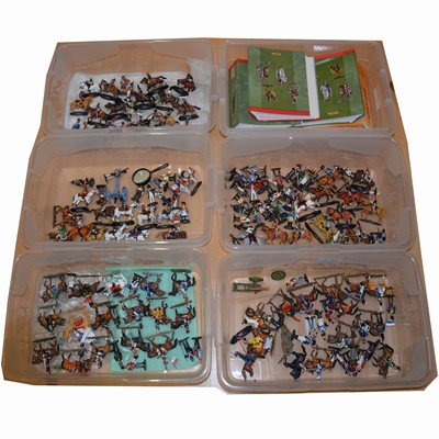 Lot 1041 - Large quantity delPrado painted metal military figures.