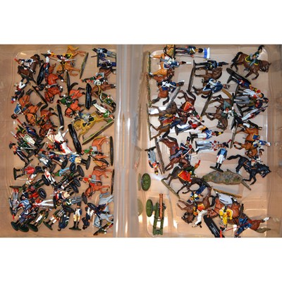 Lot 1041 - Large quantity delPrado painted metal military figures.