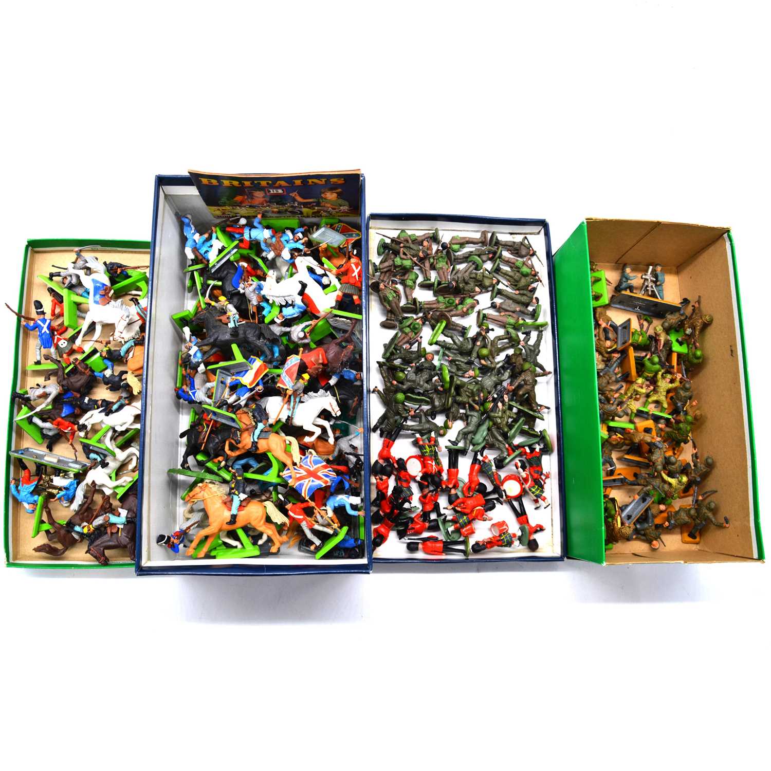 Lot 1042 - Britains die-cast and plastic military figure
