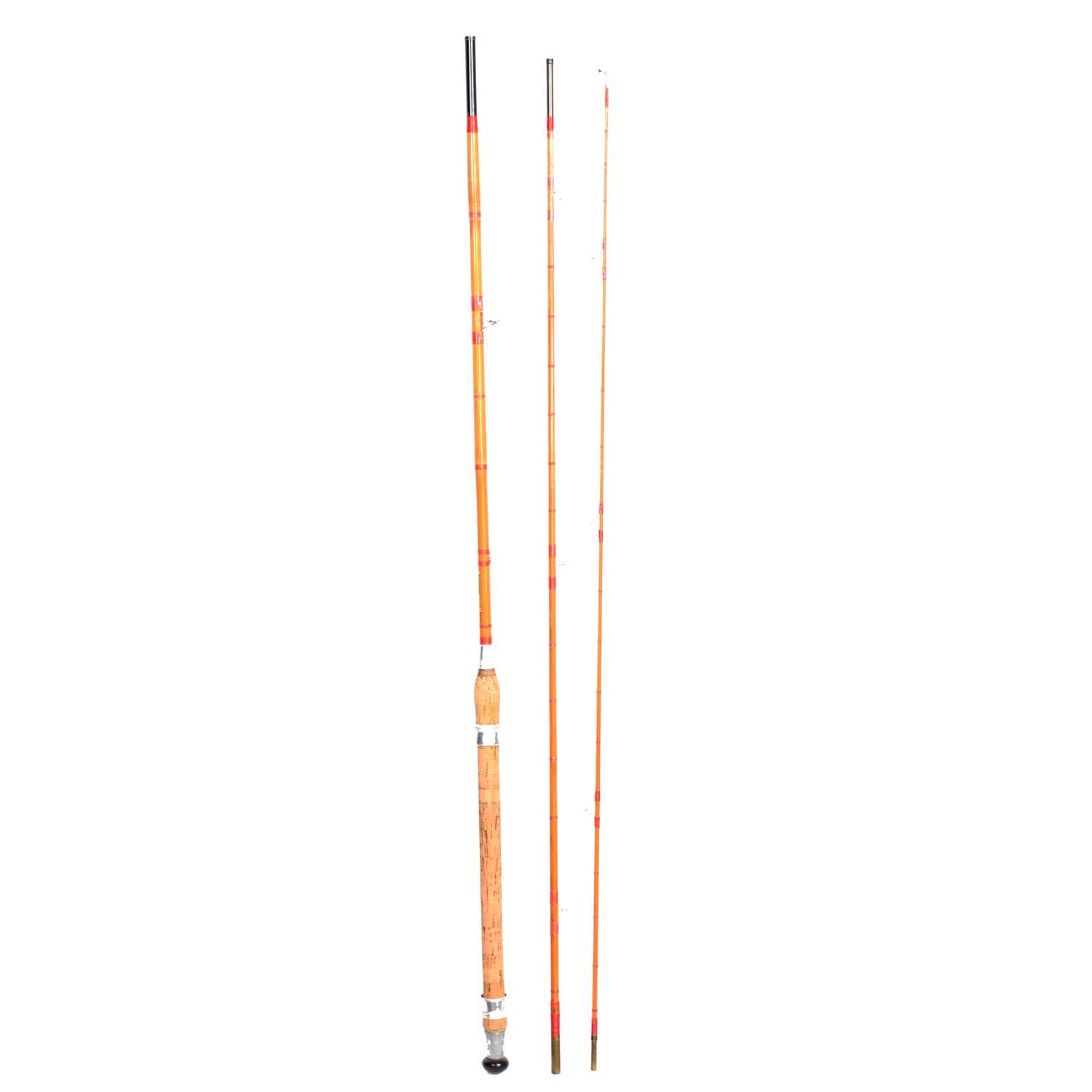 Lot 185 - Allcock's 'Wallis Wizard' 11ft split cane coarse fishing rod