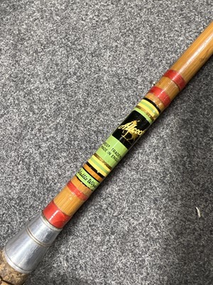 Lot 185 - Allcock's 'Wallis Wizard' 11ft split cane coarse fishing rod