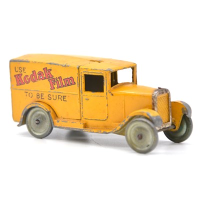 Lot 1055 - Dinky Toys pre-war ref 28g Kodak Film 'Use to Be Sure', 1st type