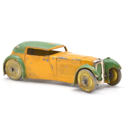 Lot 1060 - Dinky Toys pre-war ref 22b closed sports coupe, 1st type