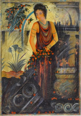 Lot 411 - Janet Treby, Olympian Myth I-IV, set of four prints