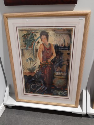 Lot 411 - Janet Treby, Olympian Myth I-IV, set of four prints