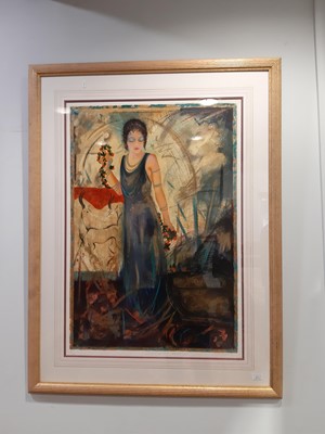 Lot 411 - Janet Treby, Olympian Myth I-IV, set of four prints