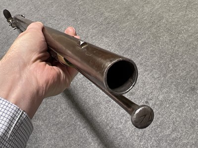 Lot 178 - "Brown Bess" type flintlock musket
