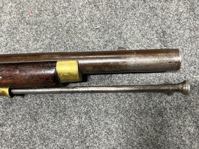 Lot 178 - "Brown Bess" type flintlock musket
