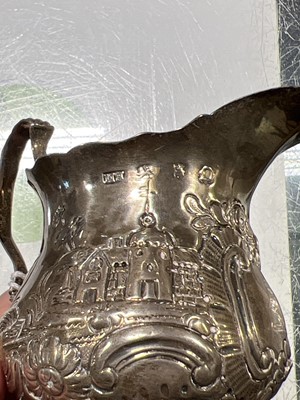 Lot 265 - George III silver cream jug
