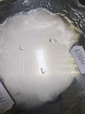 Lot 723 - Silver waiter