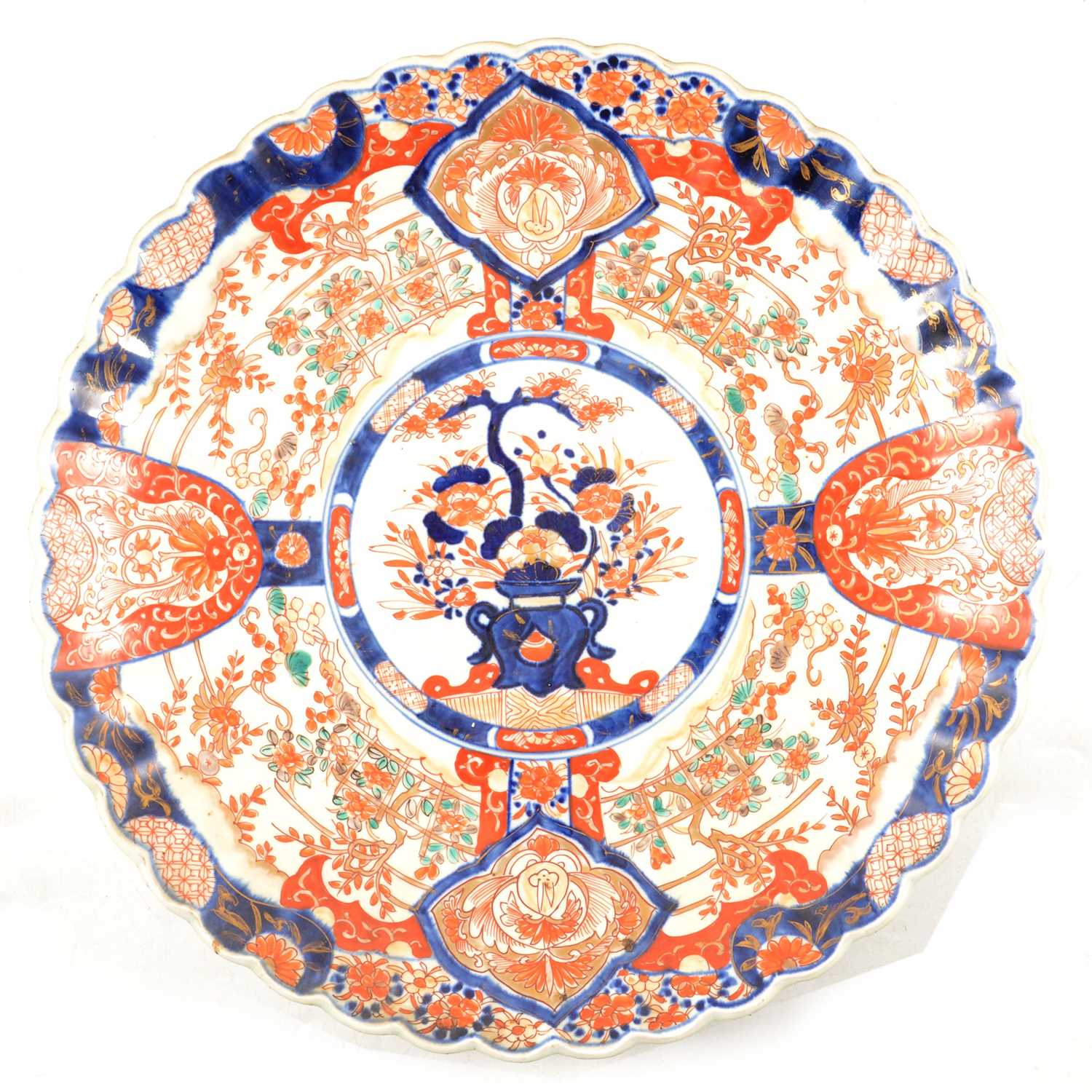 Lot 41 - Japanese Imari charger