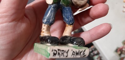 Lot 46 - Will Young for Runnaford Pottery, a collection of fourteen Widecombe Fair figures
