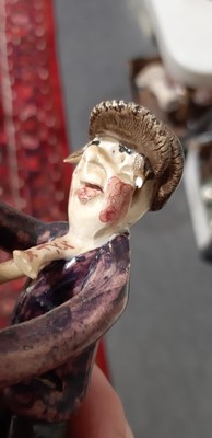 Lot 46 - Will Young for Runnaford Pottery, a collection of fourteen Widecombe Fair figures