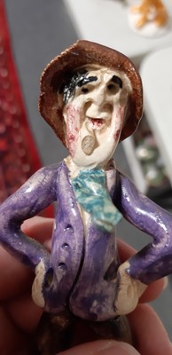 Lot 46 - Will Young for Runnaford Pottery, a collection of fourteen Widecombe Fair figures