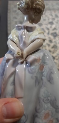 Lot 5 - Set of four Lladro porcelain figures, dancing girls