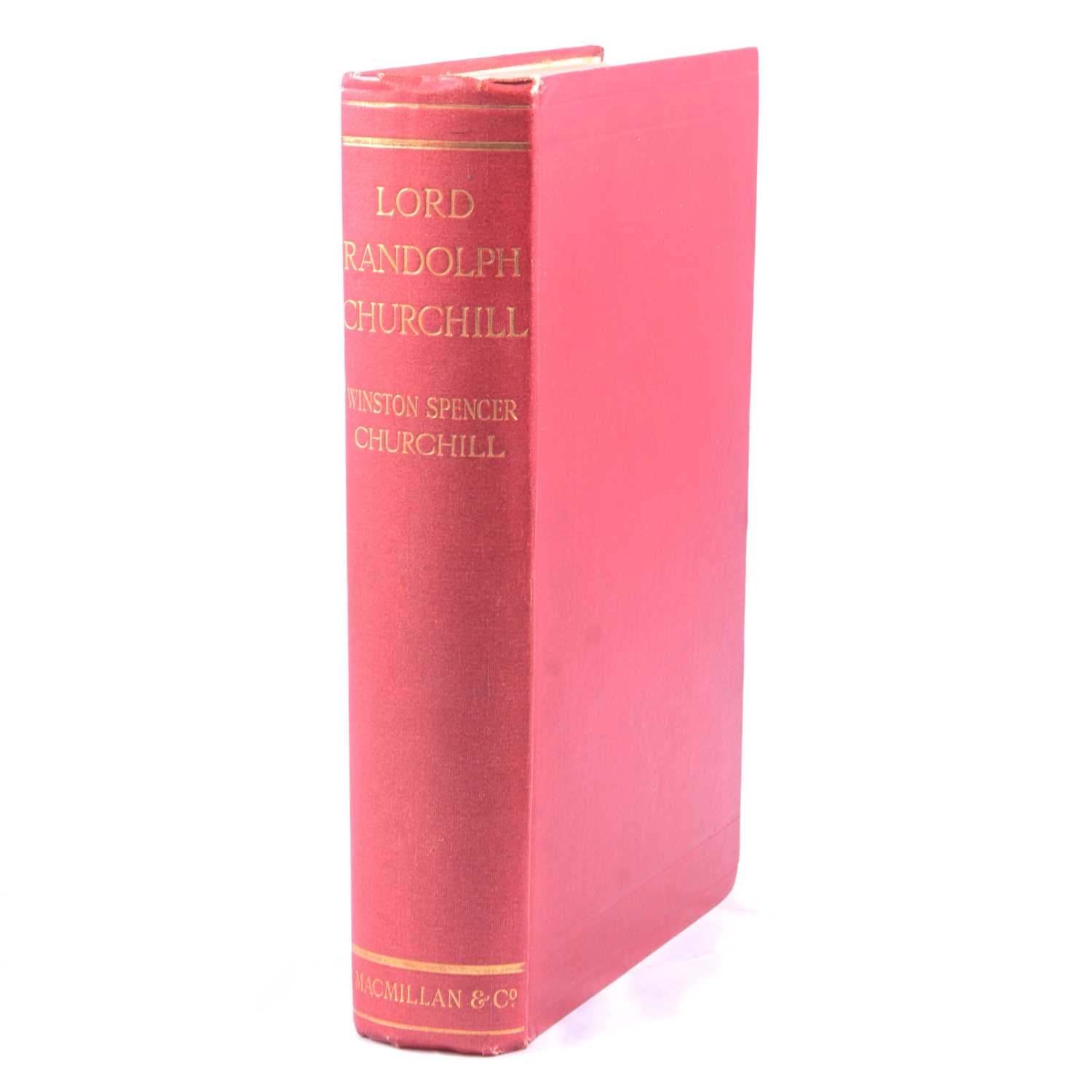 Lot 56 - Winston Spencer Churchill, Lord Randolph Churchill, signed by Winston Churchill