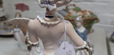 Lot 17 - Six Royal Doulton, Royal Worcester and Leonardo figurines