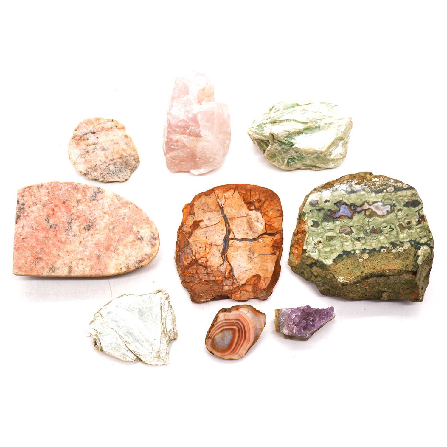 Lot 112 - Small collection of crystals and rock samples