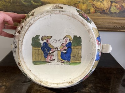 Lot 17 - Victorian pottery oversized jug