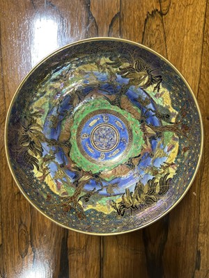 Lot 35 - Daisy Makeig-Jones for Wedgwood, a Fairyland Lustre Melba centre bowl